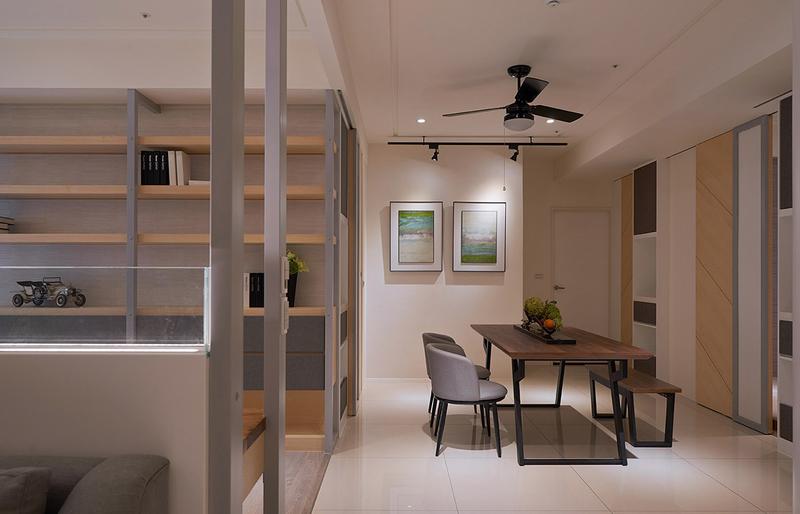 溫馨人文風尚 138平休閑現代三居