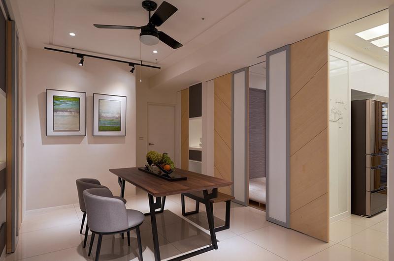 溫馨人文風尚 138平休閑現代三居