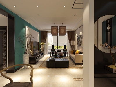 方寸之間，皆是優雅---哥本哈根110平新中式